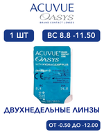Двухнедельные контактные линзы Acuvue Oasys (1 линза)