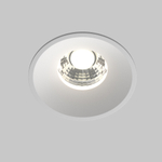 Встраиваемый светодиодный светильник Maytoni Round DL058-12W-DTW-W