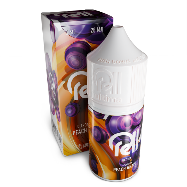 Rell Ultima Salt 3 мл - Peach Grape (0 мг)
