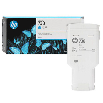 Картридж HP 738 (676M6A) для DesignJet T850, T950 (300ml) Cyan