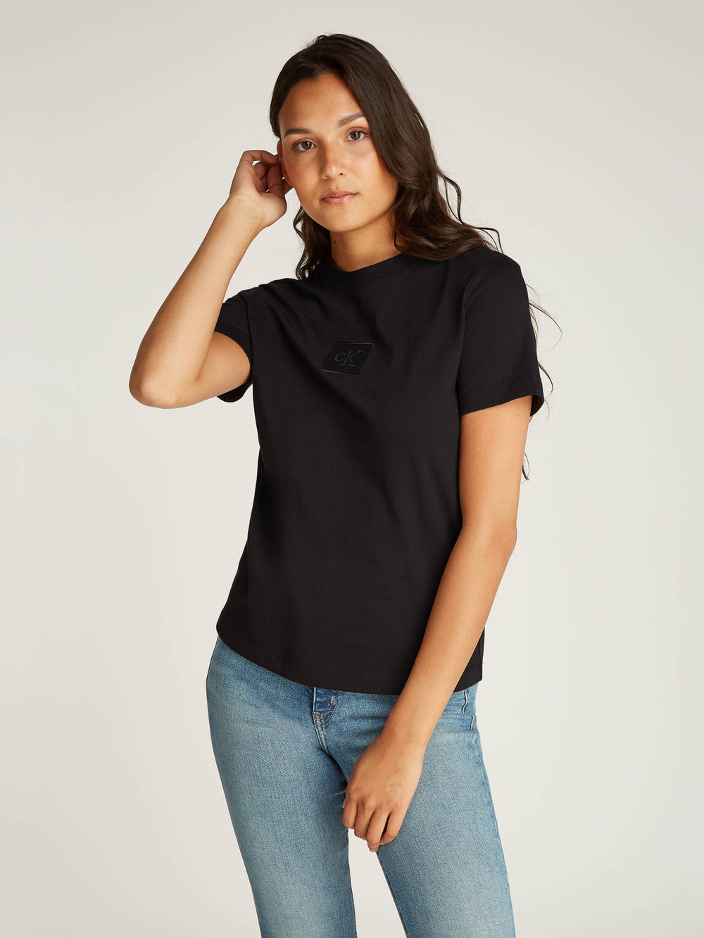 Футболка Calvin Klein Jeans - черный(J20J224253)