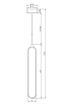 Подвесной светильник Maytoni MOD017PL-L13G