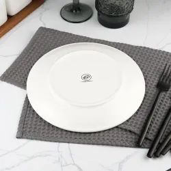 Тарелка d 23 см h2 см без борта белая фарфор P.L. Proff Cuisine [6]