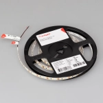 Лента RT-A120-8mm 12V White6000 (9.6 W/m, IP20, 2835, 5m) (Arlight, Открытый)