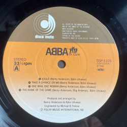 Винтажная виниловая пластинка LP ABBA The Album (Japan 1978) (Blue Obi) Take A Chance On Me