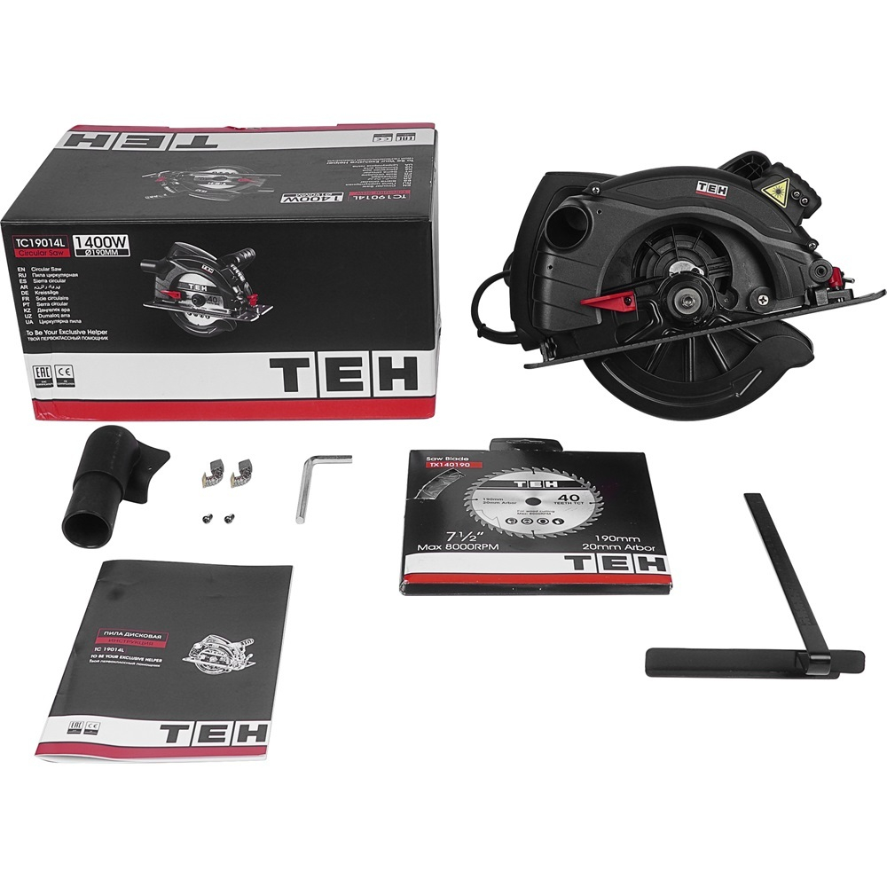 Пила дисковая TEH TC19014L