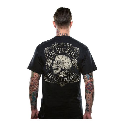 Купить Мотоодежда Футболка Lucky 13 Dead Skull T-shirt / Черный