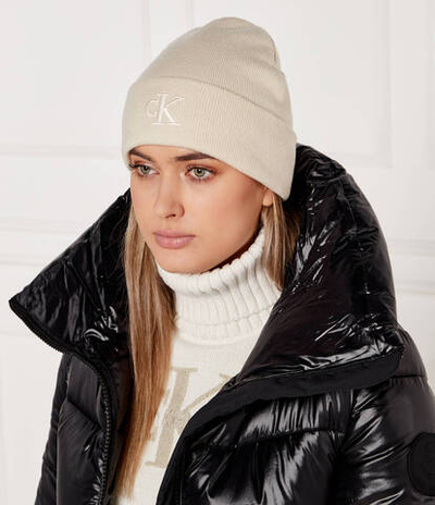 Шапка MONOGRAM EMBRO Calvin Klein Jeans - бежевый(K60K612319)
