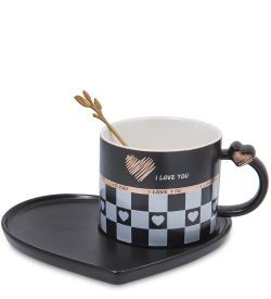 GAEM Art MUG-418/4 Чайная пара «Сердце»
