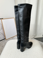 Кожаные сапоги Massimo Dutti, 38