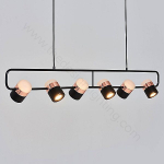 Pendant design lamp  Ling PL3 by Seed Design (Black)