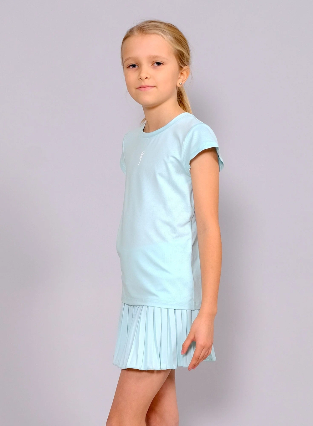 Майка для девочек RS  Performance Top - Mesh REC (Soft Teal/White) 252J005-003