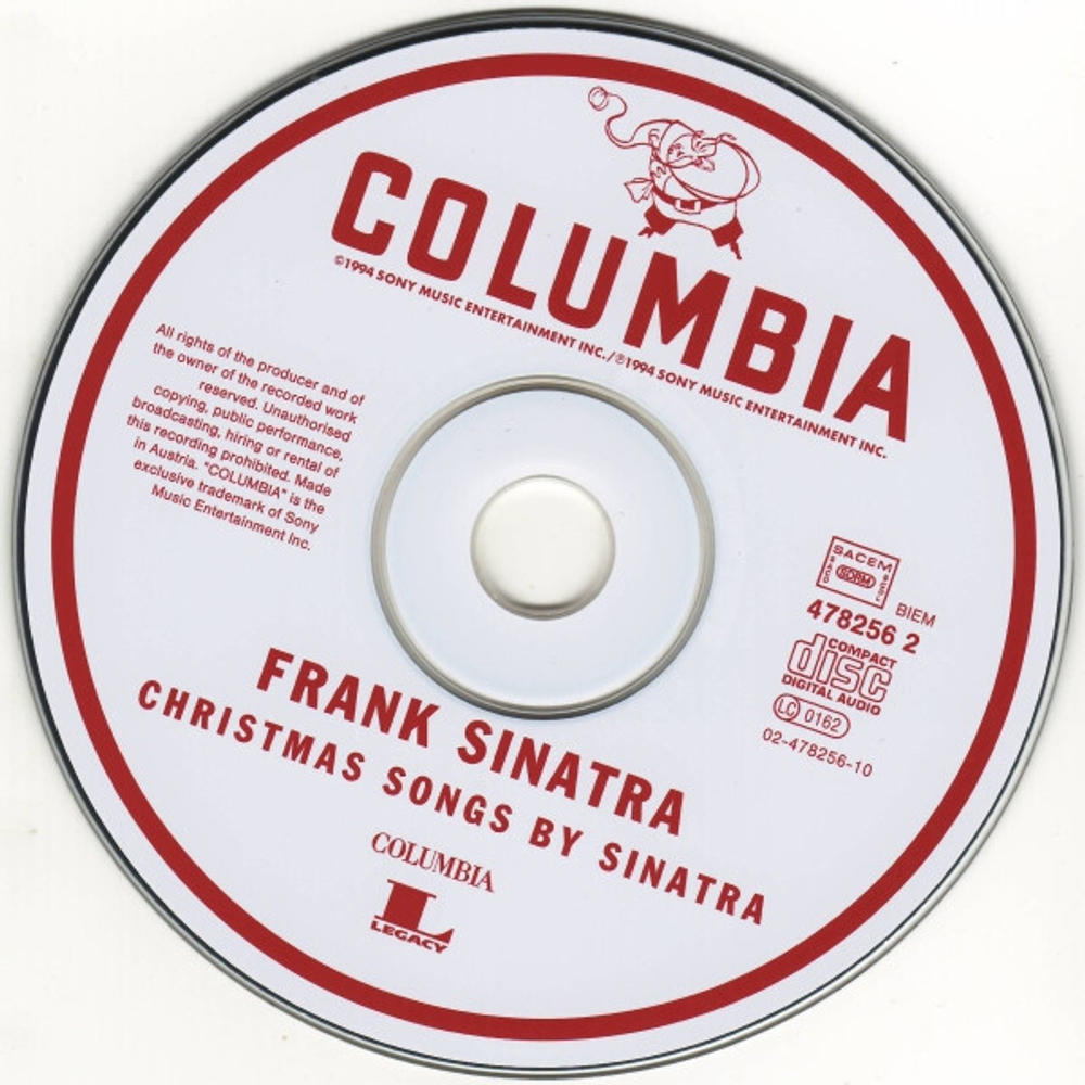 CD Frank Sinatra - Christmas Songs By Sinatra (Европа)