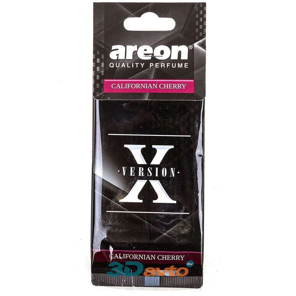 Ароматизаторы для автомобиля AREON X-VERSION Californian Cherry ( 704-AXV-008 / 1/120)