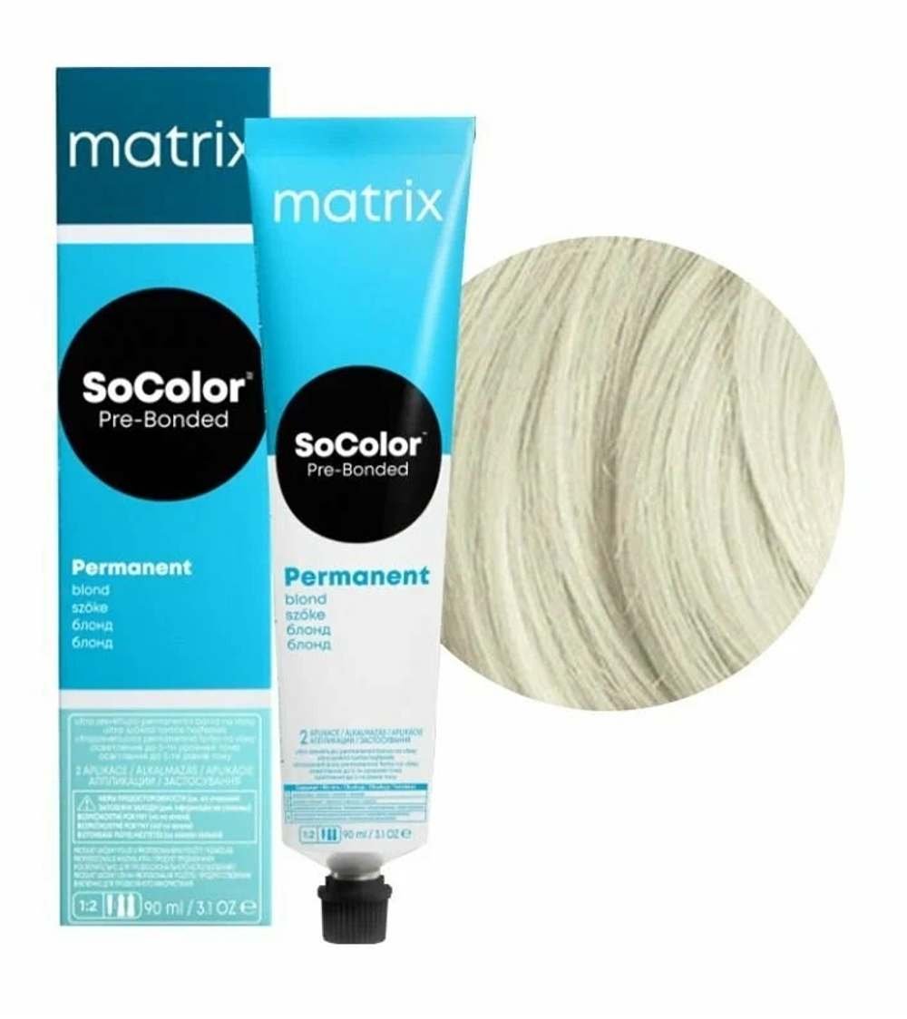 Краска для волос Matrix SoColor Pre-Bonded Ultra.Blond UL, 90мл