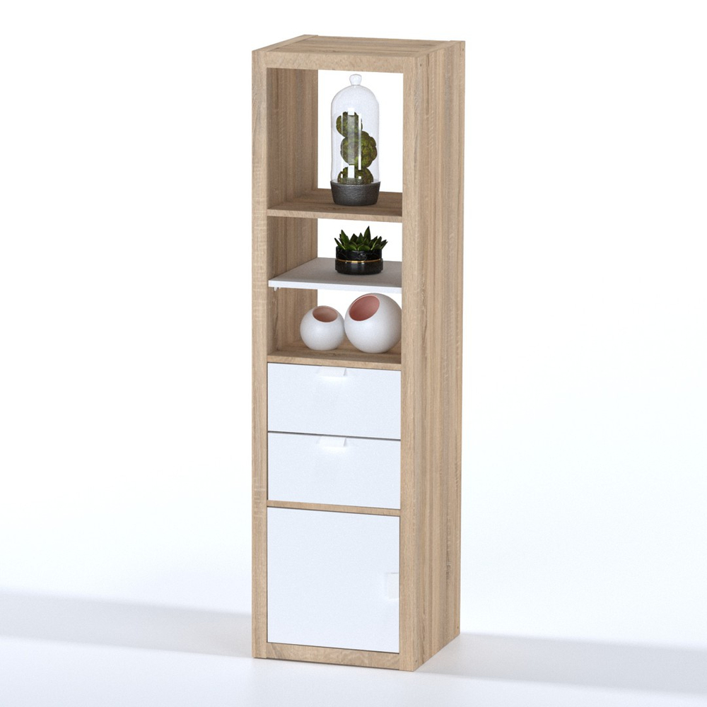 Фора модуль с дверцей, ручка металл, 33*33*37 см, белый