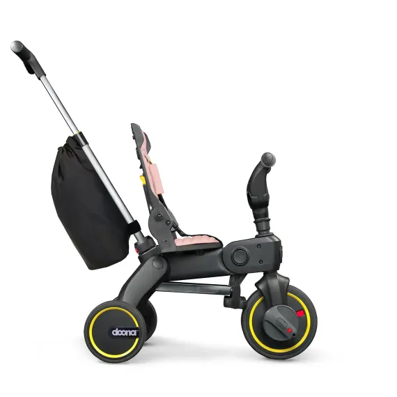 Складной трехколесный велосипед Doona Liki Trike S3, Blush Pink