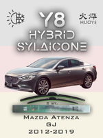 Щетки стеклоочистителя HUOYE Y8 600/450 мм на Kia Carens | Hook/J-Hook