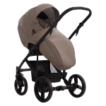 Коляска 2в1 Bebetto MAGNUM LIGHT PRO light pro 05 (т.бежевая кожа)