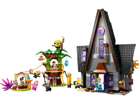Конструктор LEGO Гадкий я 4 75583 Особняк миньонов и семьи Грю