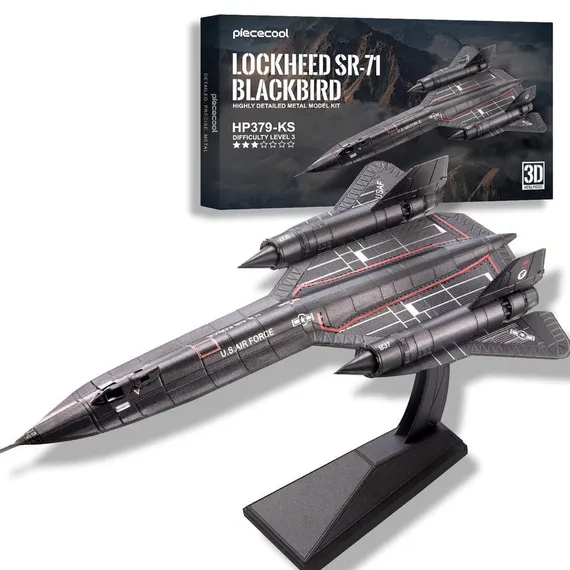 Blackbird Reconnaissance Aircraft Assembly Model HP379-KS