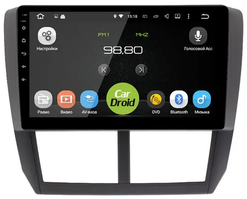 Магнитола для Subaru Forester 3 (SH) 2007-2013, Impreza GH, GE - Airok RM-3403 Android 12, SIM-слот