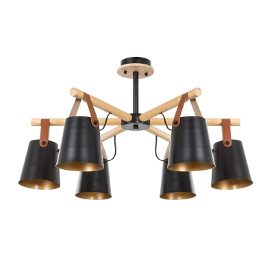 Потолочная люстра Arte Lamp THOMAS A7032PL-6BK, 6хE27