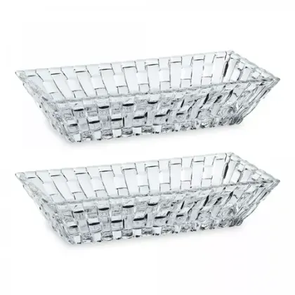 Набор салатников 2шт 17см хрустальное (2 pcs set) Nachtmann Bossa Nova