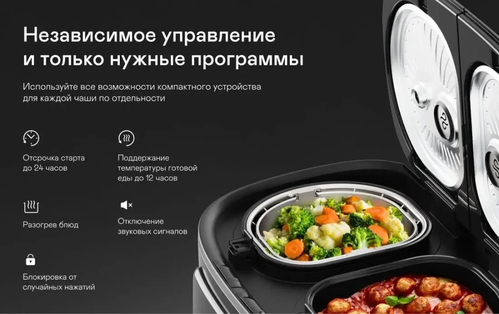 Мультиварка Garlyn MR-Duo 10 5102018 - Уценка