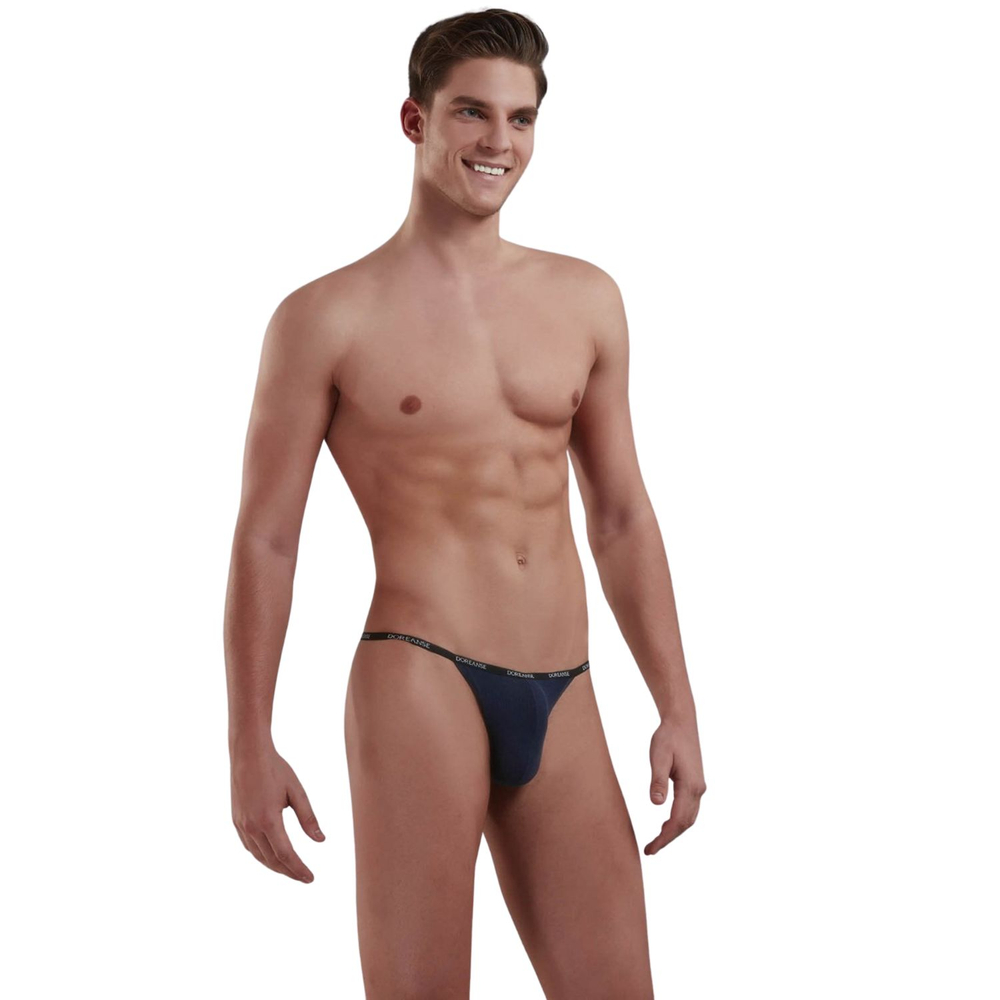 Трусики-стринги из микромодала в рубчик Doreanse Ribbed Modal (Размер: S) (Цвет: бордовый)