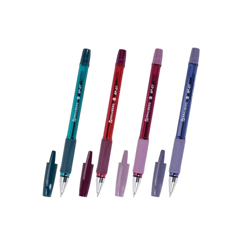 Ручка BRAUBERG BP-GT MORANDI синяя, 0,7 мм, линия письма 0,35 мм 144504