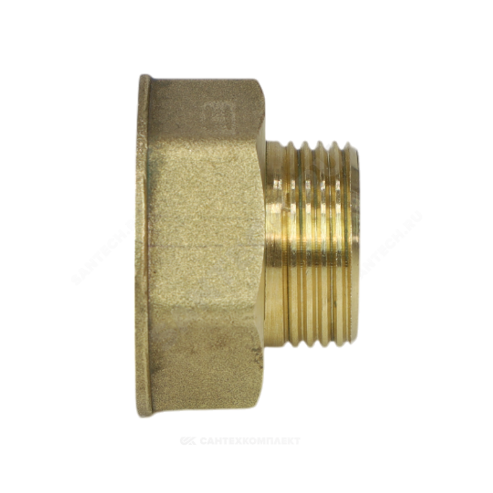 Переход латунь реборда Ду 40х32 (1 1/2"х1 1/4") ВР/НР LD LD.65.509.40х32