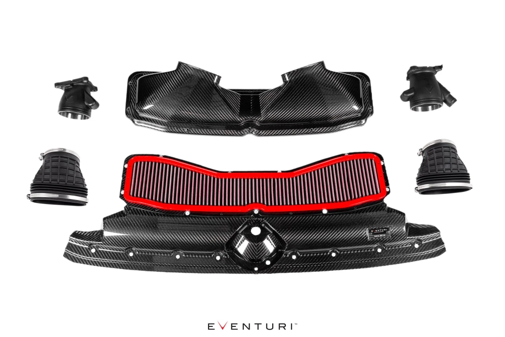 Система холодного впуска Eventuri Audi C8 RS6/RS7 Carbon Fiber Intake System - Gloss