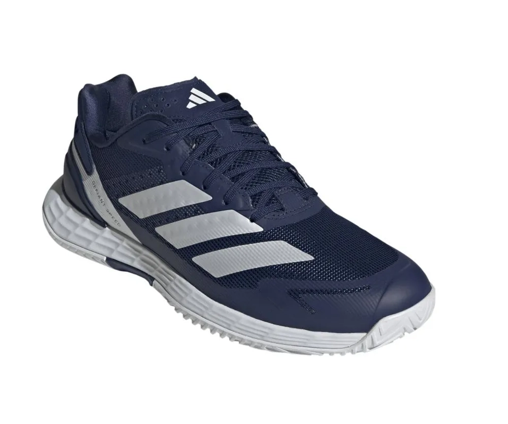 Теннисные кроссовки Adidas Defiant Speed 2 M - dark blue/zero metalic/cloud white