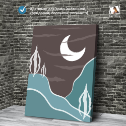 Картина karTTina "Рисунки аборигенов", 150 см х 70 см