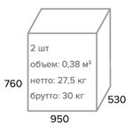 Кресло Everprof Monaco Wood CF Экокожа Черный