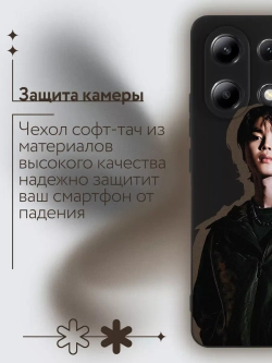 Чехол на Xiaomi Redmi Note 13 4G с принтом