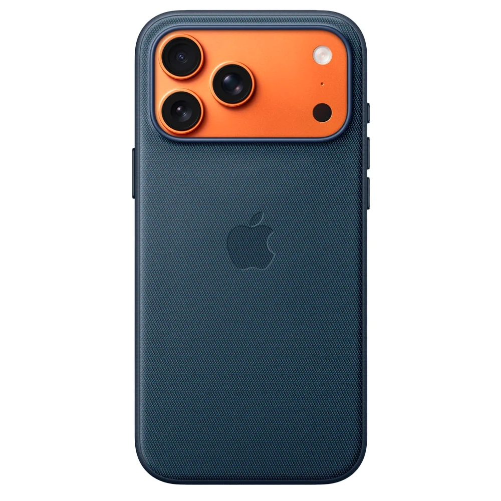 Тканевый чехол Apple TechWoven Case with MagSafe для iPhone 17 Pro Max, Blue
