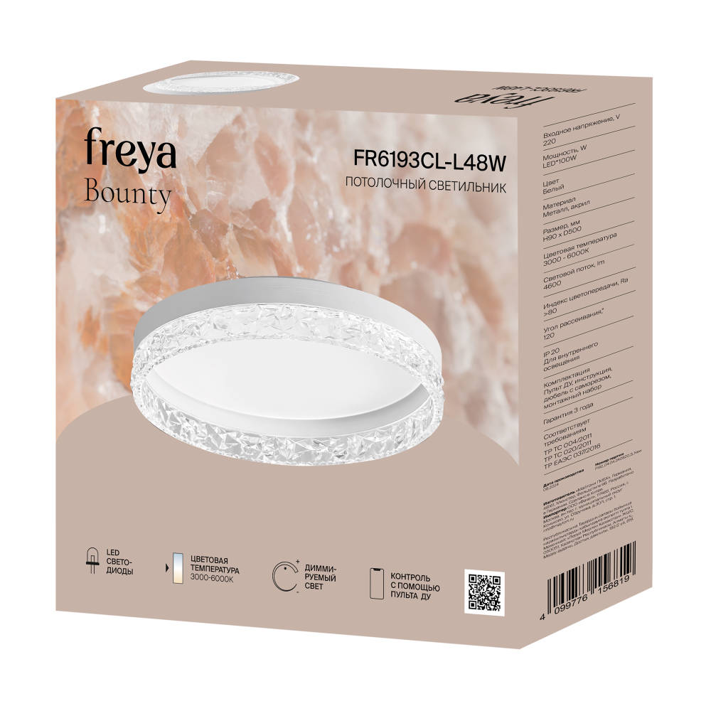 Потолочный светильник Freya FR6193CL-L48W