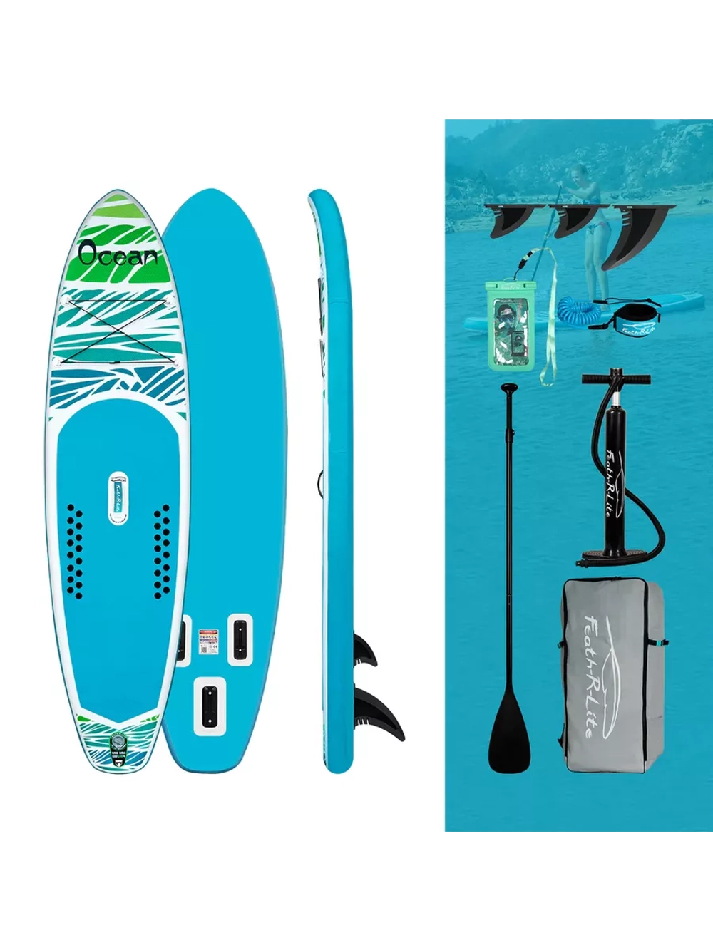 Сапборд надувной сап борд, sup board FunWаtеr Ocean 320 см