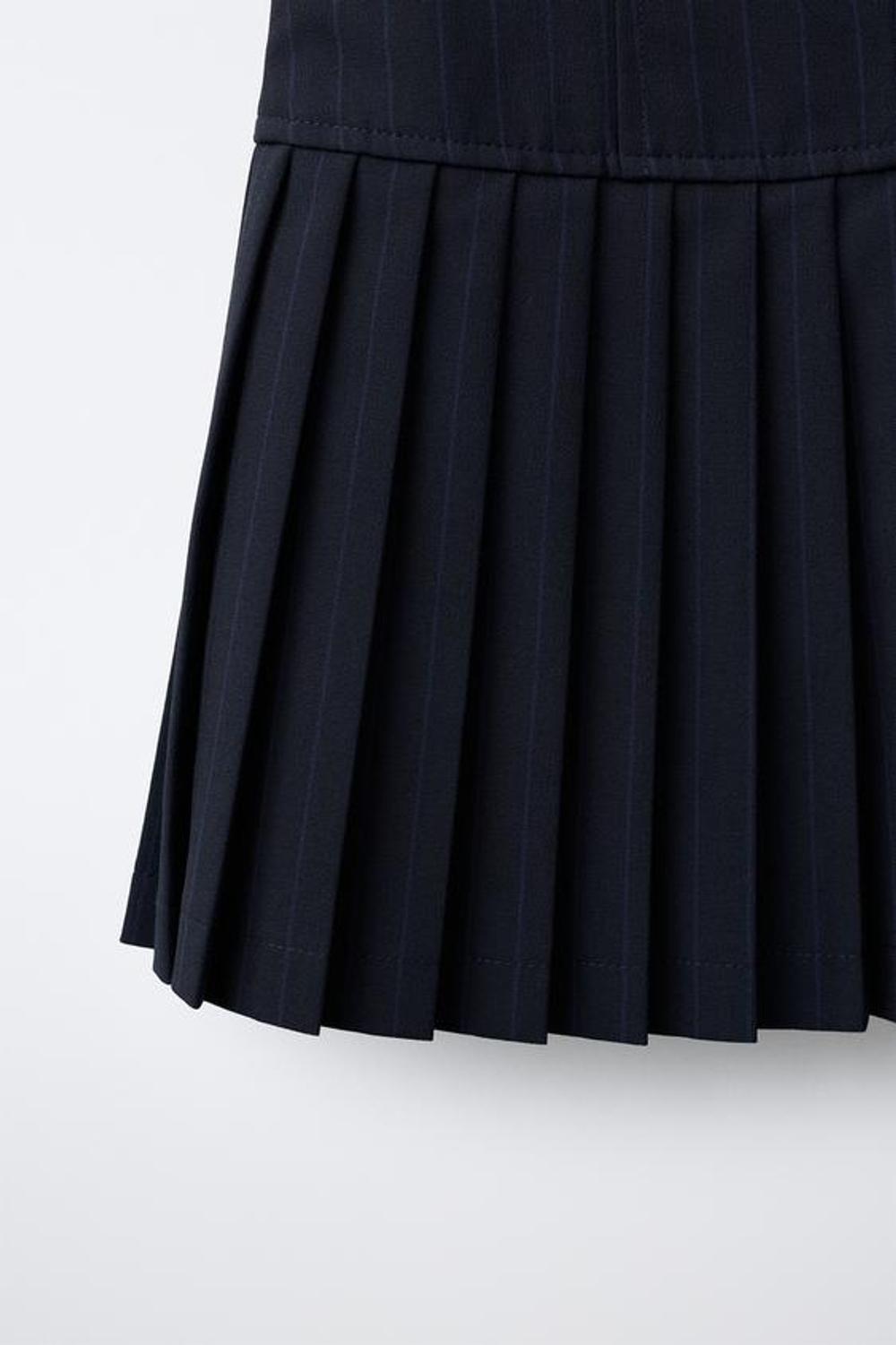 ZARA ПЛАТЬЕ В ПОЛОСКУ, МОРСКОЙ СИНИЙ