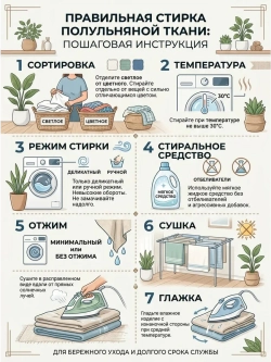 Штора кафе 145х68 см "Гжель"