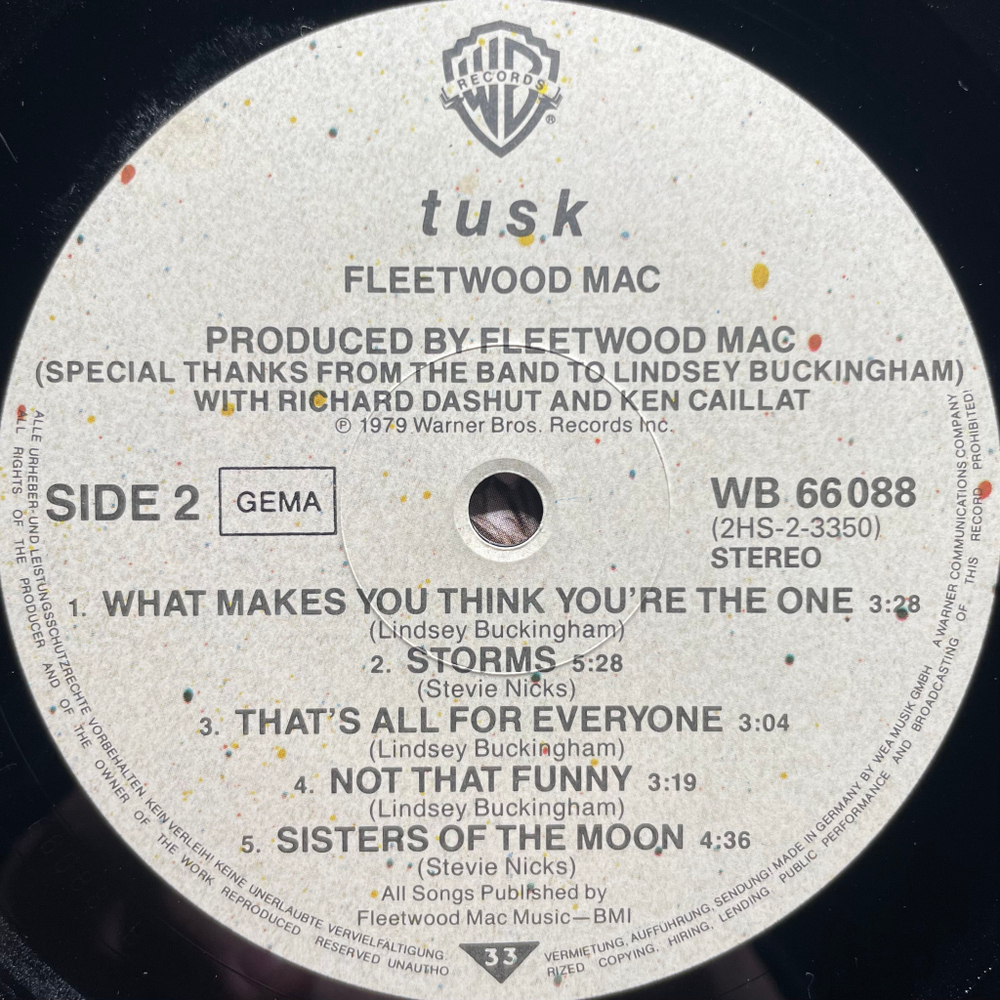 Fleetwood Mac - Tusk 2LP (Германия 1979г.)