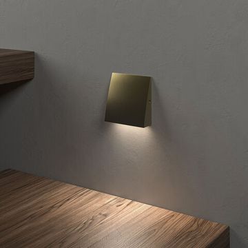 Светодиодная подсветка для лестниц LED 2W 4000К IP20 40159/LED латунь Wally Elektrostandard