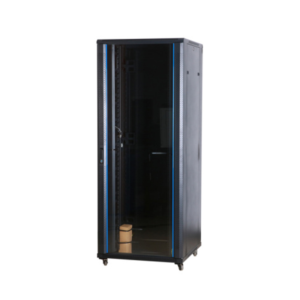 Шкаф напольный 19", 42U Wize W42U8080R