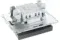 Выключатель Systeme Electric ATLASDESIGN 1-клавишный с индикатором карбон 36371