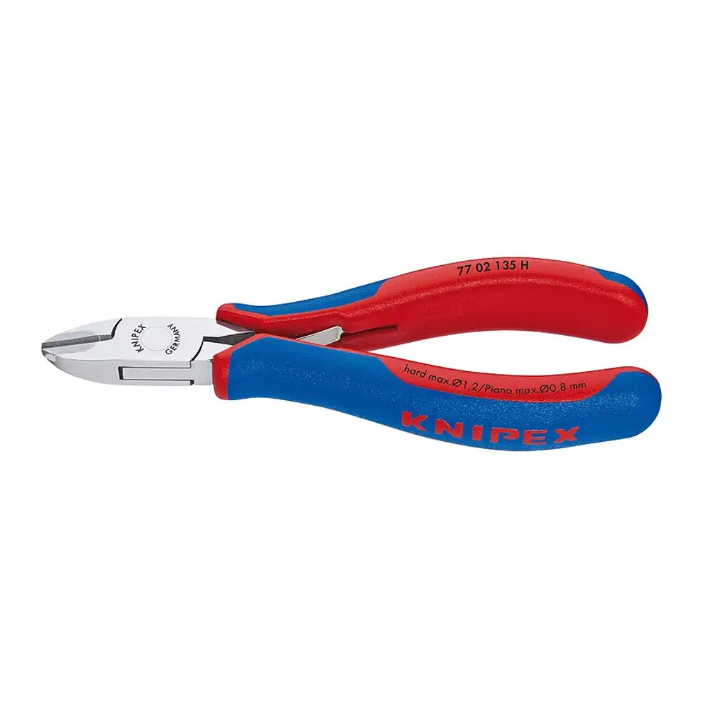 Кусачки боковые для электроники 135 мм Knipex 77 02 135 H