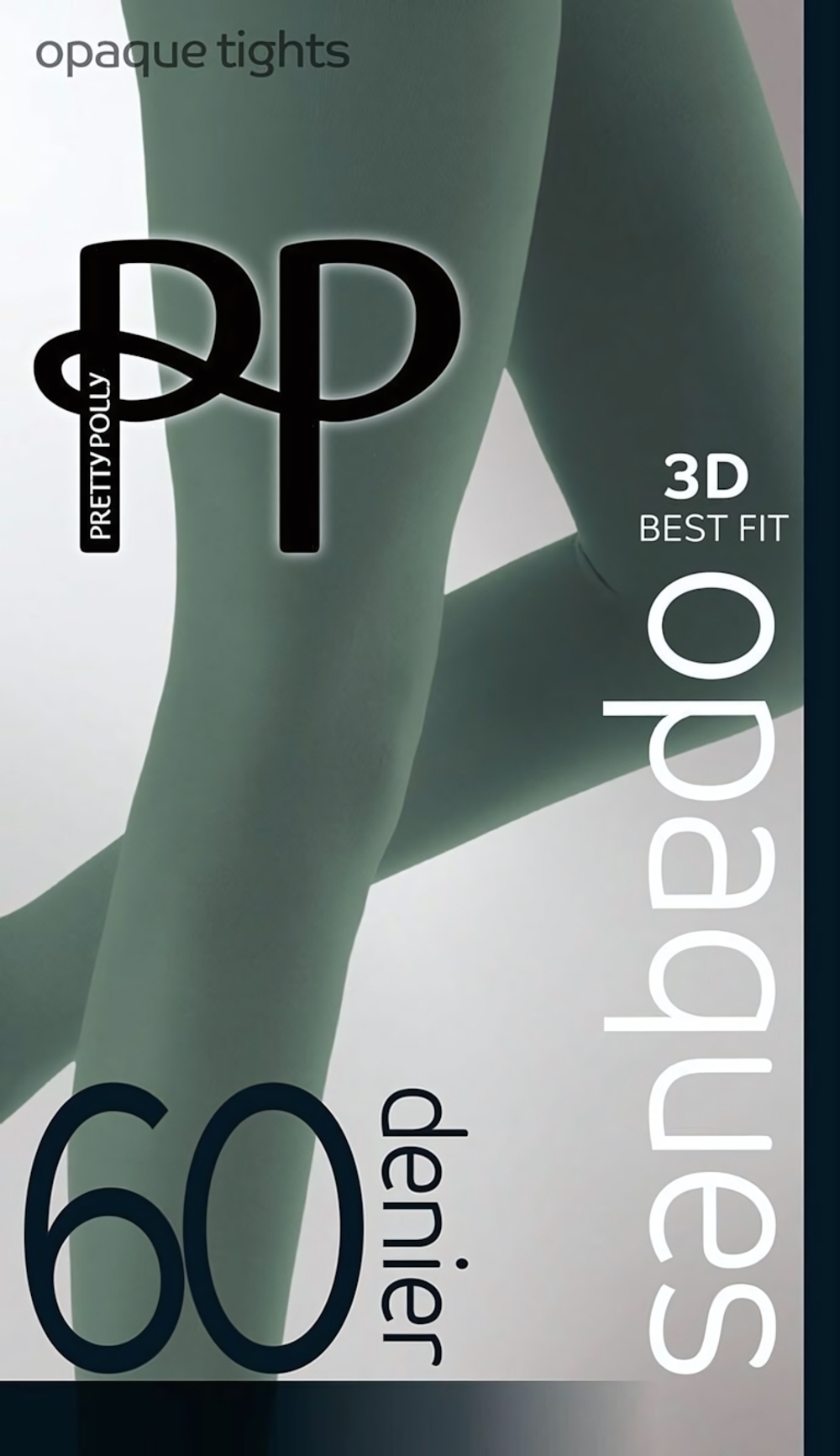 Бархатистые колготки Coloured Opaques (Размер: XL) (Цвет: оливковый)