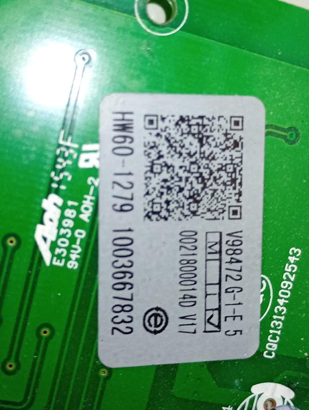 HW60-1279 кт27 Модуль управления для стиральной машины Haier 00218000140 б/у