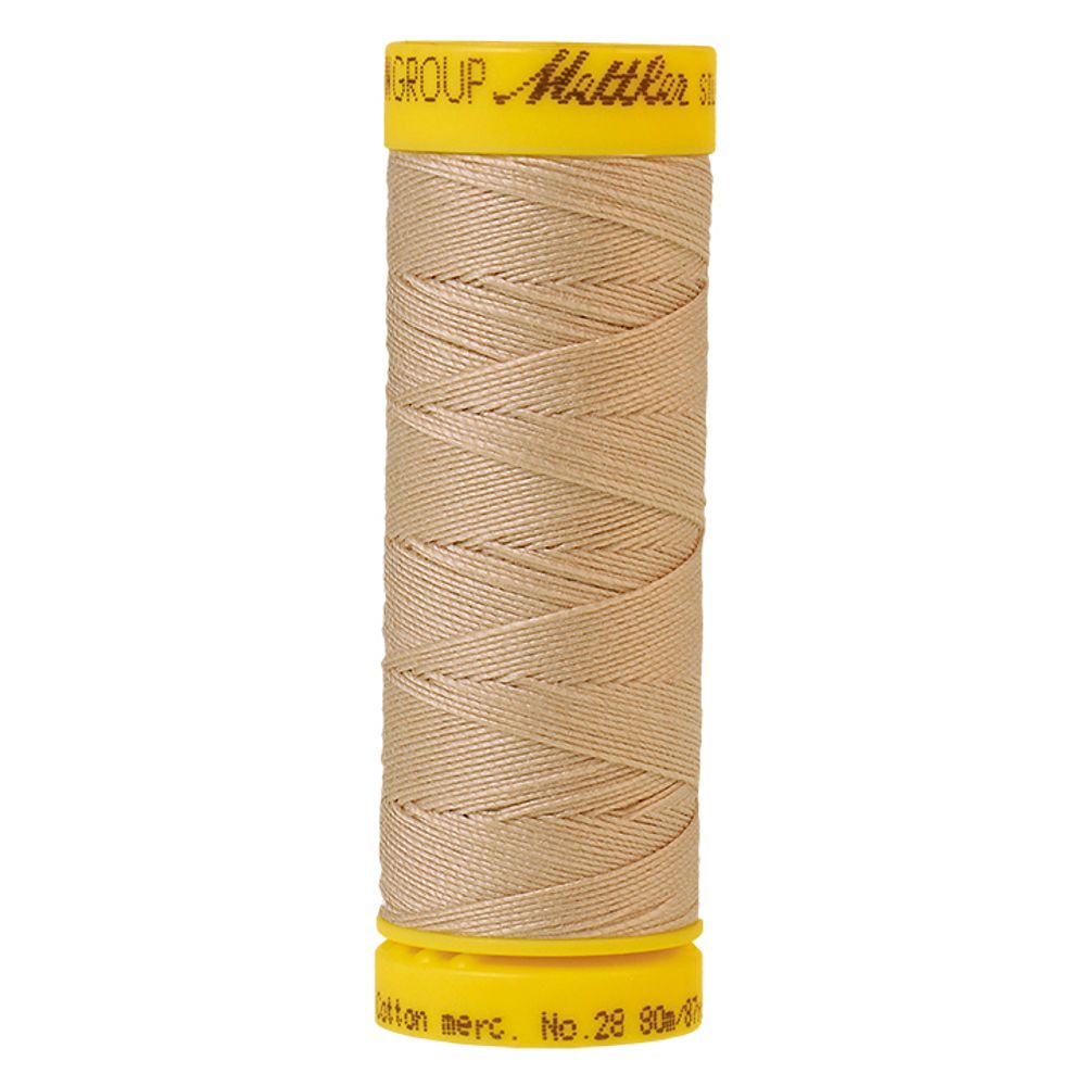 Нитки хлопковые Mettler Silk-Finish Cotton 28 (80 м), 5 кат. | цв. 1000